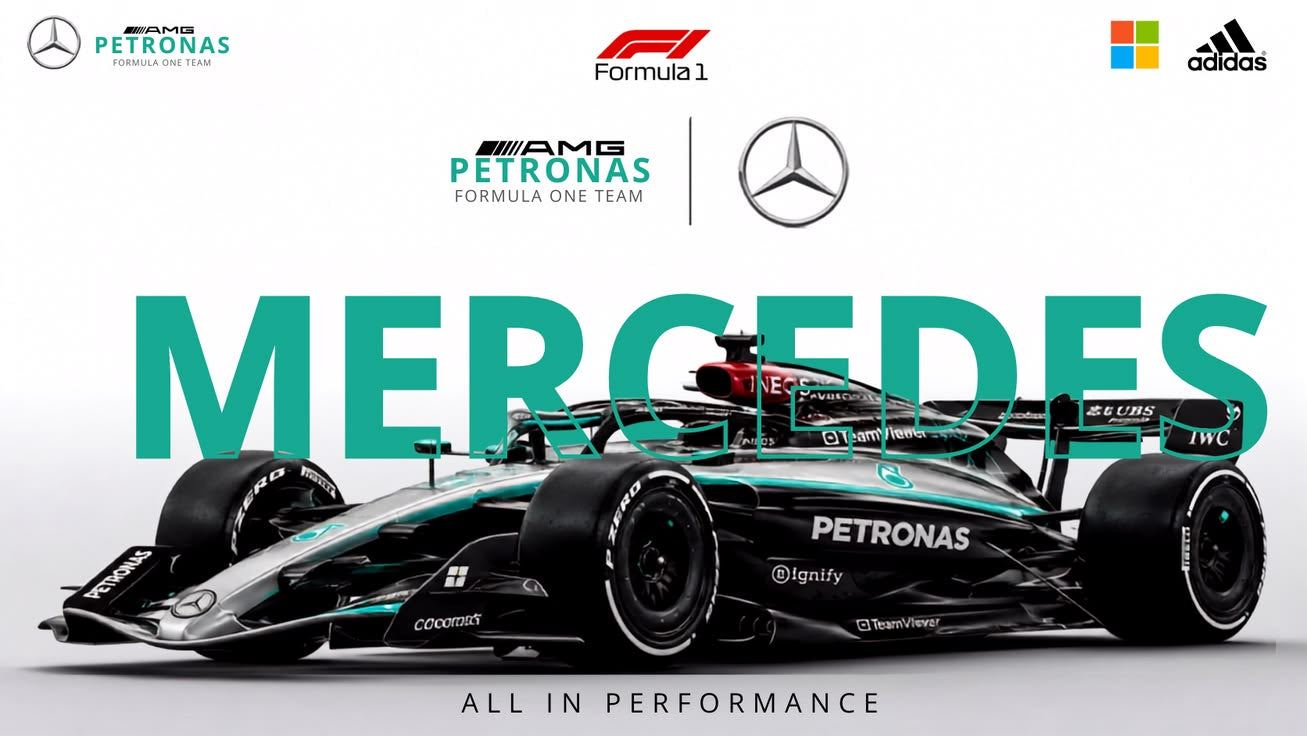 Mercedes AMG F1 Racing Flag