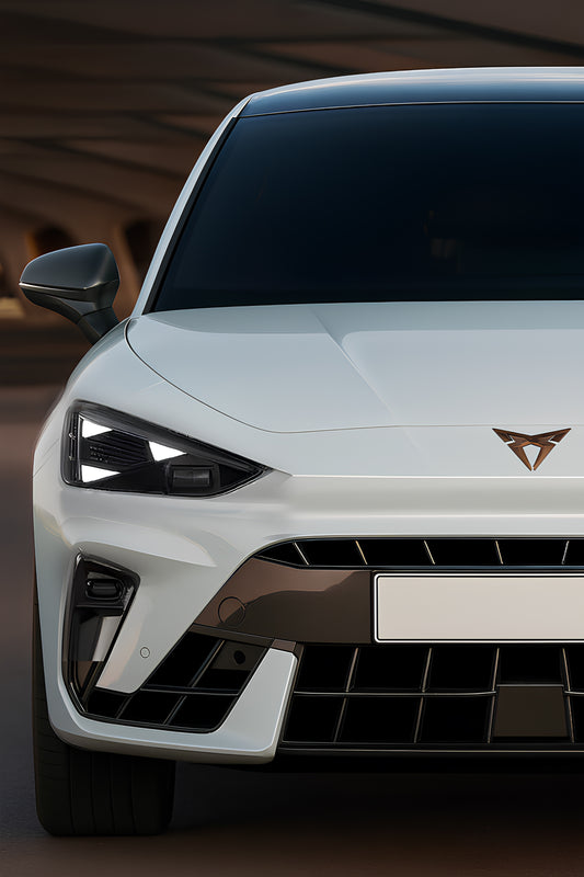 CUPRA Leon NEON Poster (white LED)