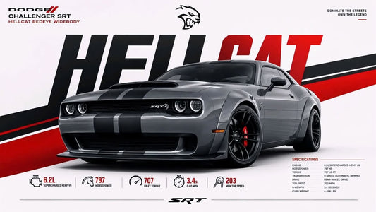 Dodge Hellcat Redeye Flag