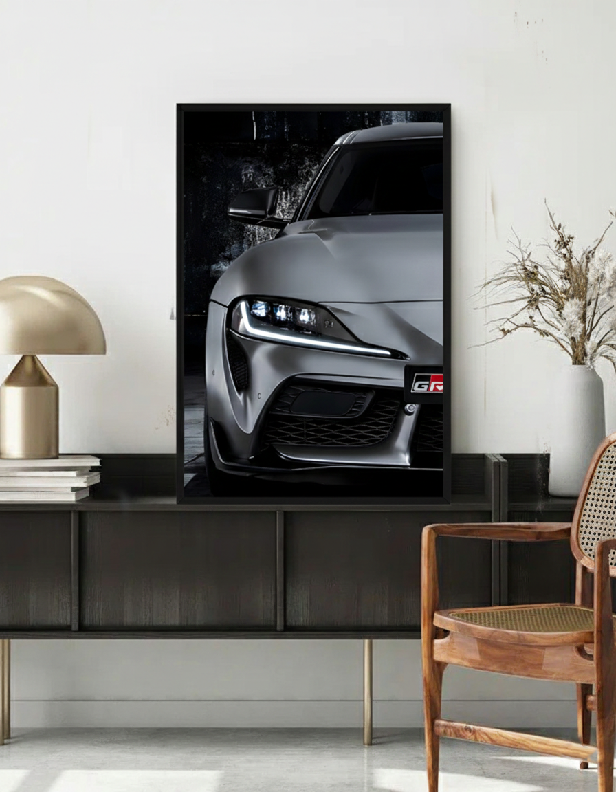 Supra Mk5 NEON Poster (white LED)