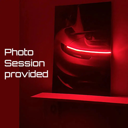 Custom Car NEON Poster (photographer session) - Signature Series